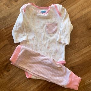 Bon bebe 2 pc 6-9 months